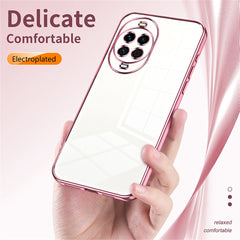 Für Huawei nova 14 5G Fall Galvanik Rahmen Weiche TPU Telefon Abdeckung 