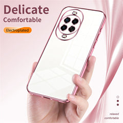 Coque de protection en TPU souple avec cadre galvanisé pour Huawei Nova 14 Pro 5G 
