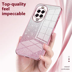 Für Huawei nova 14 5G Fall Galvanik Gradient Glitter TPU Telefon Abdeckung 