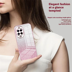 Für Huawei nova 14 5G Fall Galvanik Gradient Glitter TPU Telefon Abdeckung 