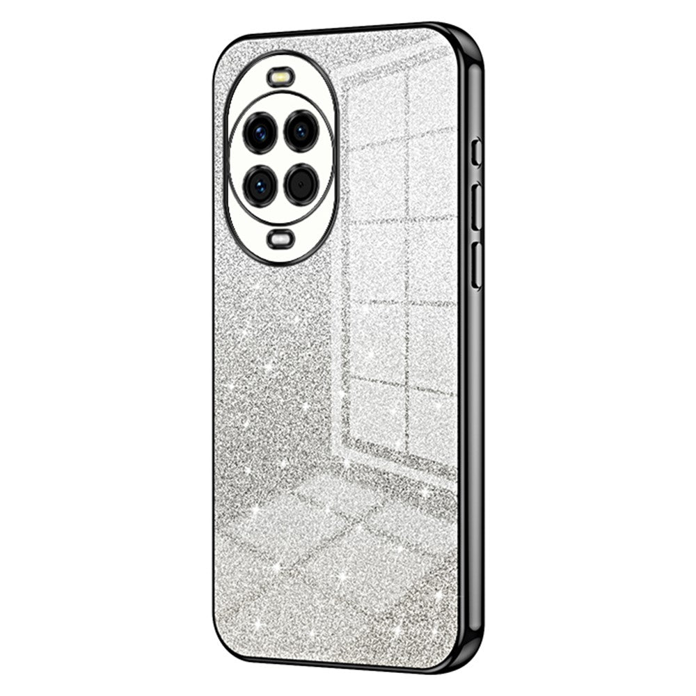 Für Huawei nova 14 5G Fall Galvanik Gradient Glitter TPU Telefon Abdeckung 