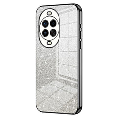 Coque de téléphone Huawei Nova 14 Pro 5G en TPU à paillettes et dégradé de galvanoplastie 