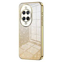 Coque de téléphone Huawei Nova 14 Ultra 5G en TPU à paillettes et dégradé de galvanoplastie 