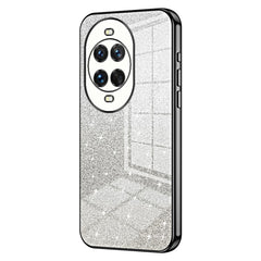 Coque de téléphone Huawei Nova 14 Ultra 5G en TPU à paillettes et dégradé de galvanoplastie 