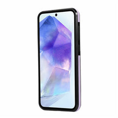 For Samsung Galaxy A36 5G Leather Back Cover Zipper Wallet Kickstand Phone Case with Shoulder Strap