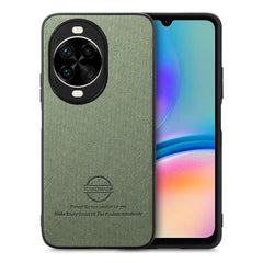 Für Huawei nova 14 Pro 5G Leder-Telefonrückseite mit Stofftextur 