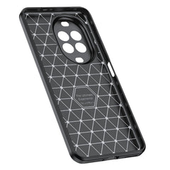For Huawei nova 14 Pro 5G Case Litchi Texture TPU Flexible Phone Cover, Black