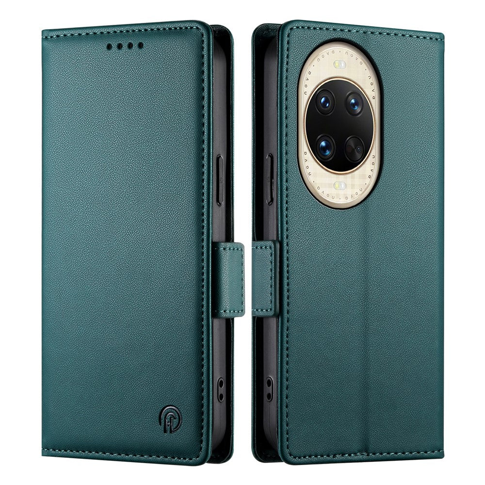 Étui portefeuille en cuir PU avec support pour Huawei Nova 14 Ultra 5G 