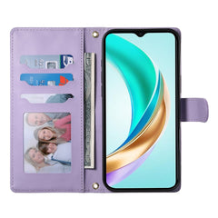 For Huawei nova 14 Pro 5G Case Rhombus Stitching Wallet Stand Leather Phone Cover with Long  /  Short Strap