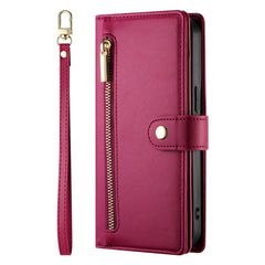 For Huawei nova 14 Ultra 5G Case Zipper Pocket Wallet Leather Phone Cover with Straps