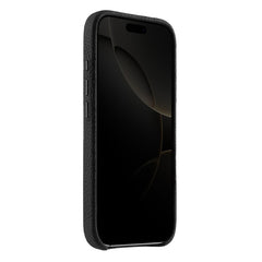 Étui magnétique MELKCO pour iPhone 16 Pro Max en cuir de vache véritable et PC 