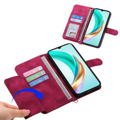 For Huawei nova 14 Pro 5G Case Flower Pattern PU Leather Wallet Phone Cover with Strap