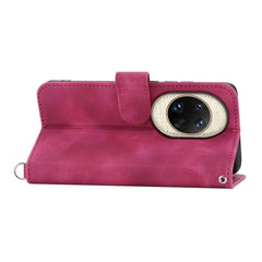 For Huawei nova 14 Ultra 5G Case Flower Pattern PU Leather Wallet Phone Cover with Strap