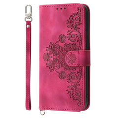 For Huawei nova 14 Ultra 5G Case Flower Pattern PU Leather Wallet Phone Cover with Strap