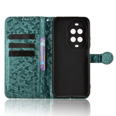 For Huawei nova 14 Ultra 5G Wallet Case Dot Pattern Imprint PU Leather Phone Cover with Wrist Strap