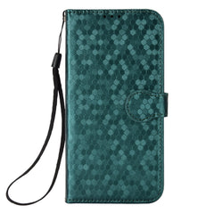 For Huawei nova 14 Ultra 5G Wallet Case Dot Pattern Imprint PU Leather Phone Cover with Wrist Strap