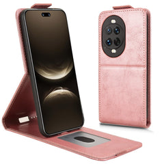 Étui à rabat vertical en cuir avec support magnétique pour Huawei Nova 14 Ultra 5G et porte-cartes 