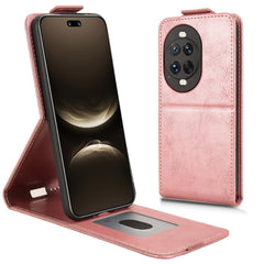 Étui à rabat vertical en cuir avec support magnétique pour Huawei Nova 14 5G et porte-cartes 