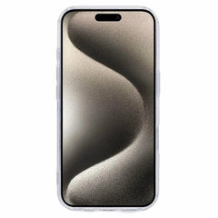 For iPhone 16 Clear Case Compatible with MagSafe WANLONFENG LM2 Series Phone Cover (Big Lens Hole)