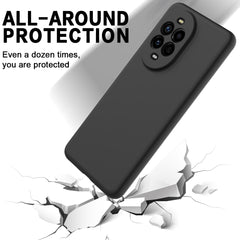 For Huawei nova 14 Pro 5G Liquid Silicone Case Phone Back Cover with Hand Strap