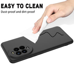 For Huawei nova 14 Pro 5G Liquid Silicone Case Phone Back Cover with Hand Strap
