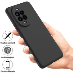 Coque arrière en silicone liquide avec dragonne pour Huawei Nova 14 5G 