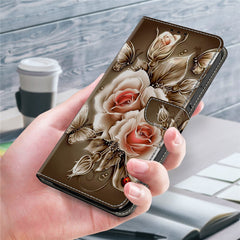 Für Samsung Galaxy A36 5G Hülle Brieftasche Stand Muster Druck PU Leder Flip Phone Cover 