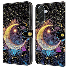 Für Samsung Galaxy A36 5G Hülle Brieftasche Stand Muster Druck PU Leder Flip Phone Cover 