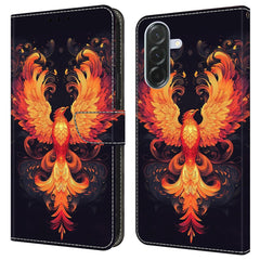 Für Samsung Galaxy A36 5G Hülle Brieftasche Stand Muster Druck PU Leder Flip Phone Cover 