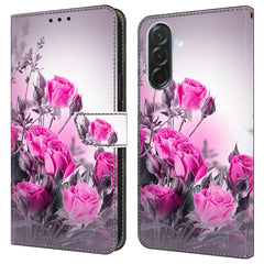 Für Samsung Galaxy A36 5G Hülle Brieftasche Stand Muster Druck PU Leder Flip Phone Cover 