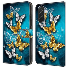Für Samsung Galaxy A36 5G Hülle Brieftasche Stand Muster Druck PU Leder Flip Phone Cover 