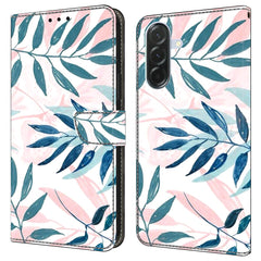 Für Samsung Galaxy A36 5G Hülle Brieftasche Stand Muster Druck PU Leder Flip Phone Cover 