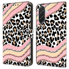 Für Samsung Galaxy A36 5G Hülle Brieftasche Stand Muster Druck PU Leder Flip Phone Cover 