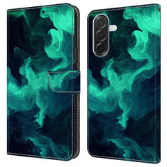 Für Samsung Galaxy A36 5G Hülle Brieftasche Stand Muster Druck PU Leder Flip Phone Cover 
