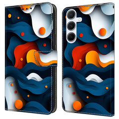 For Samsung Galaxy A17 5G / A26 5G Case Wallet Stand Pattern Printing PU Leather Flip Phone Cover