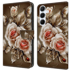 For Samsung Galaxy A17 5G / A26 5G Case Wallet Stand Pattern Printing PU Leather Flip Phone Cover