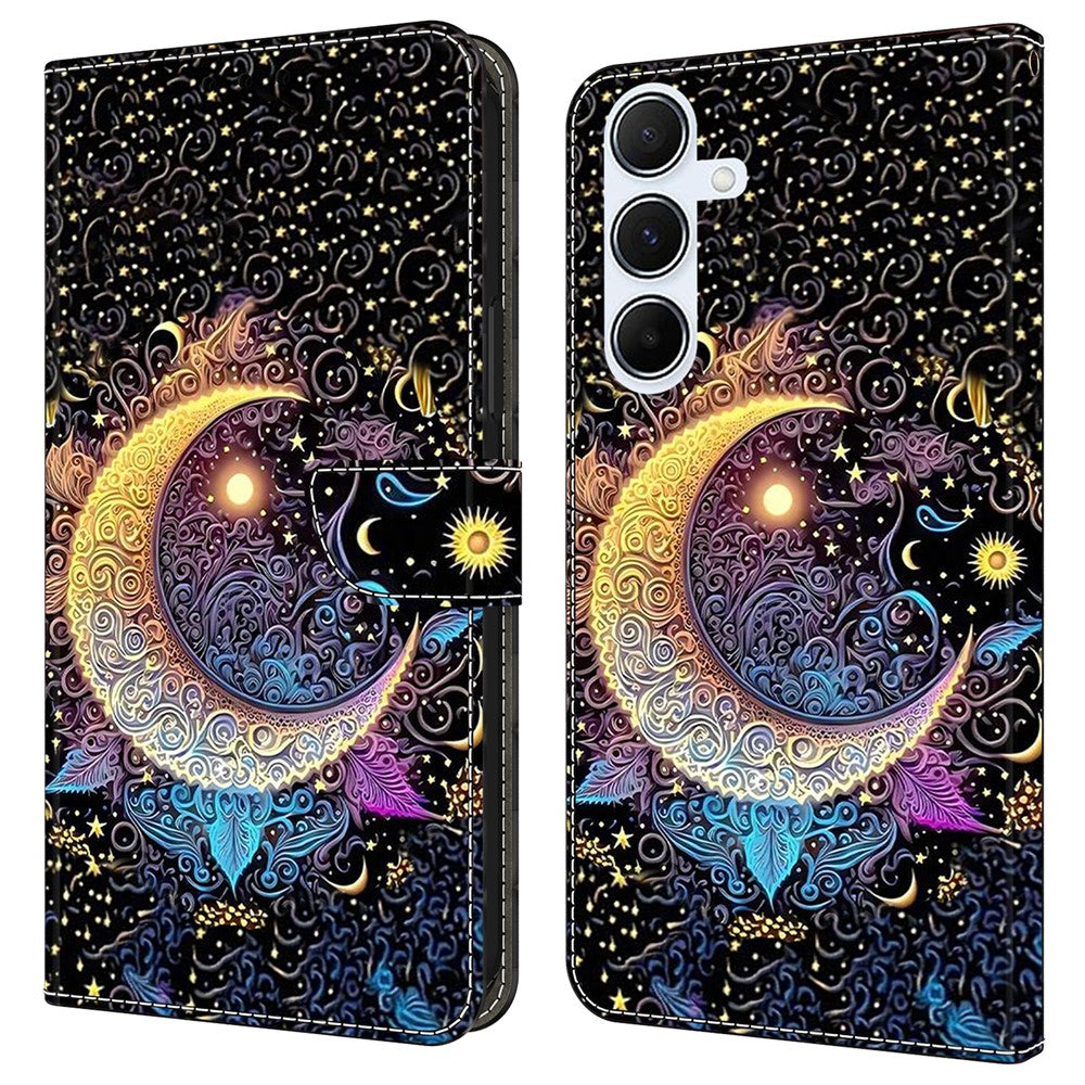 For Samsung Galaxy A17 5G / A26 5G Case Wallet Stand Pattern Printing PU Leather Flip Phone Cover