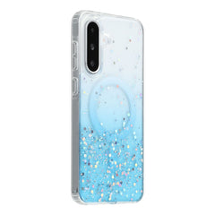 For Samsung Galaxy A56 5G Case Compatible with MagSafe Sparkle Epoxy TPU + Acrylic Phone Cover