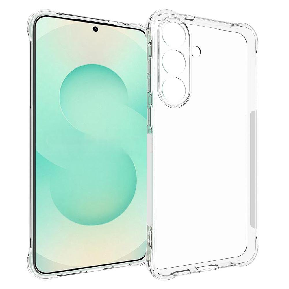 For Samsung Galaxy S25 FE Clear TPU Case WANLONFENG TM Series 2.0mm Phone Back Cover