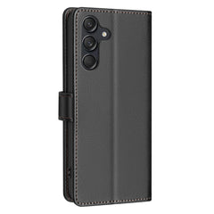 Étui portefeuille en cuir pour Samsung Galaxy S25 FE BINFEN COLOR BF32 avec blocage RFID 