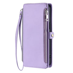 Coque portefeuille en cuir TPU et PU pour Samsung Galaxy S25 FE avec dragonne 