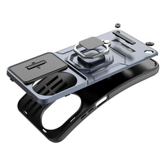 Coque de protection en PC et TPU pour Huawei Nova 14 5G avec béquille et protection d'objectif 
