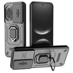 Coque de protection en PC et TPU pour Huawei Nova 14 5G avec béquille et protection d'objectif 