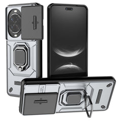 Coque de protection en PC et TPU pour Huawei Nova 14 Pro 5G avec béquille et protection d'objectif 