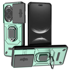 Coque de protection en PC et TPU pour Huawei Nova 14 Pro 5G avec béquille et protection d'objectif 