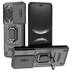 Coque de protection en PC et TPU pour Huawei Nova 14 Pro 5G avec béquille et protection d'objectif 