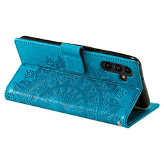 Étui portefeuille en cuir PU avec dragonne pour Samsung Galaxy S25 FE, motif totem imprimé 