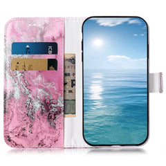 For Samsung Galaxy S25 FE Stand Case Marble Painted Folio Flip Leather Wallet Phone Cover