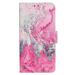 For Samsung Galaxy S25 FE Stand Case Marble Painted Folio Flip Leather Wallet Phone Cover