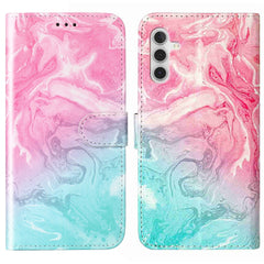 For Samsung Galaxy S25 FE Stand Case Marble Painted Folio Flip Leather Wallet Phone Cover